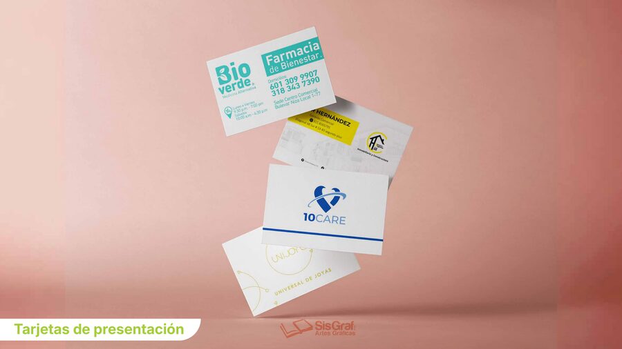 Tarjetas de presentación